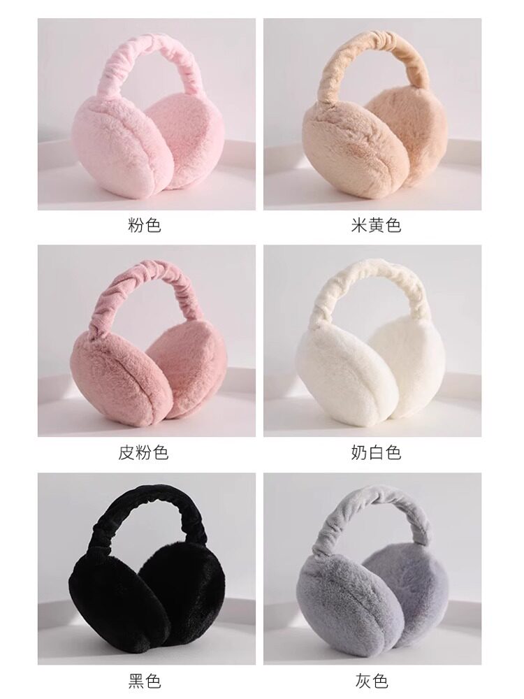 벨벳과 두꺼운 접이식 귀마개 남성과 여성을 위한 겨울 귀 보호 부동액 유물 겨울 사이클링 귀마개