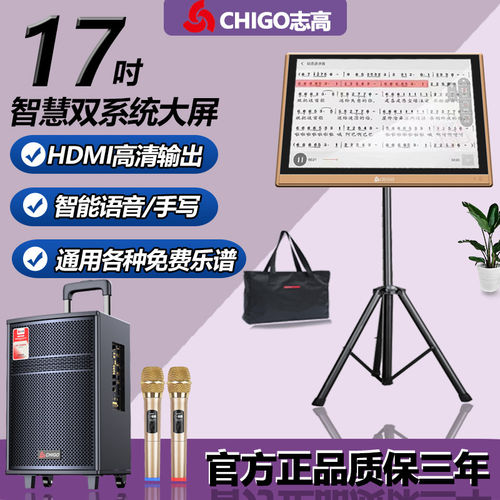 志高动态读谱机伴奏宝乐阅读器
