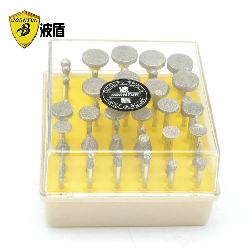 50件套装磨头m柄合金磨头套装50PCS金刚石磨头组套