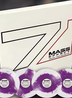 现货 Spacelab9原厂周边 质量效应 三部曲 豪华版 黑胶唱片 四片装 收藏盒