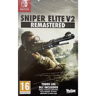 香港直邮 任天堂NS卡带 中文 狙击精英2 重制版 Nintendo Switch 游戏 现货