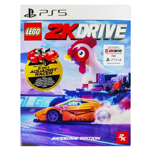 香港直邮 PS5/PS4游戏光盘 中文 乐高2K飙风赛车 豪华特典版 PS5/PS4游戏 现货