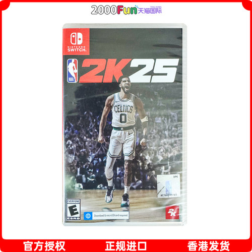 NS游戏NBA2K25香港原封直邮