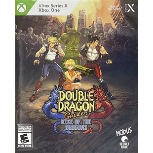 香港直邮 XSX游戏光盘 中文 双截龙外传 双龙出海 Xbox Series X游戏 现货