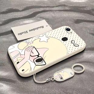 ins风野上有秋泡泡心适用OPPOA79t手机壳防摔高级硅胶新款女软