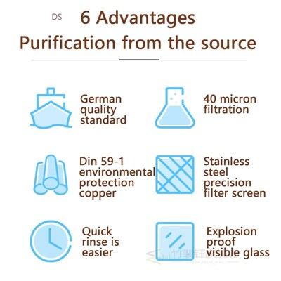 Promotion Front-end Prefilter Backwashing House Water Purifi