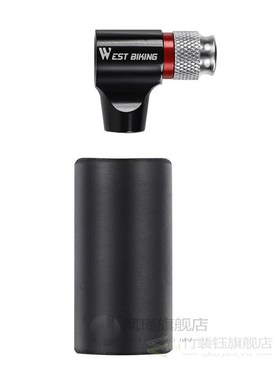 WEST BIKIHG Bicycle Air Pump CO2 Bike Inflator for Schrader