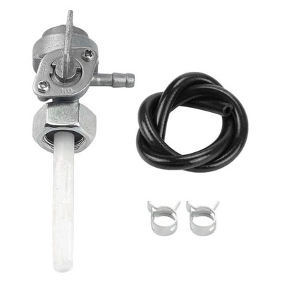 Fuel Shutoff Valve Petcock with Fuel Line Clamp 适用于 Chine