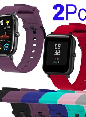 Silicone Strap For Xiaomi Huami Amazfit Bip S U GTS 2 GTR 4