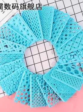 1pcs  Embossing Mold Cake Fondant Chocolate Heart-shaped Dia