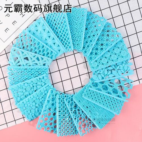 1pcs  Embossing Mold Cake Fondant Chocolate Heart-shaped Dia