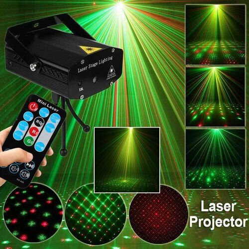 R&B DJ Disco LED Light Mini Laser Projector Stage Lighting X
