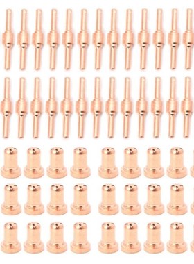 60PCS  Extended Long Plasma Cutter Tip Electrodes&Nozzles Ki