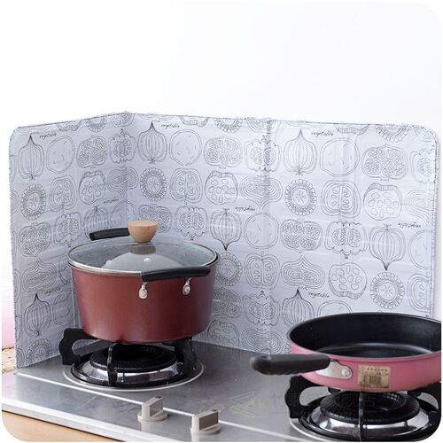 Colorful Kitchen Gas Stove Baffle Plate Aluminum Foil Insula