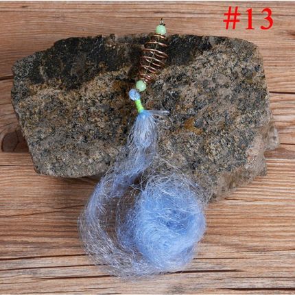 Multi Size Fishing Net Trap Mesh Luminous Bead Copper Spring