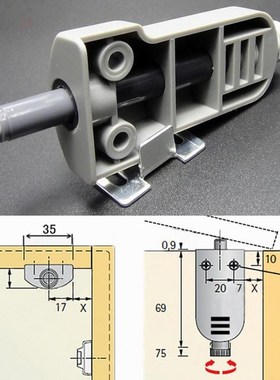 *Enhanced Buffer Heavy Dampers Anti-collision Anti-noise Mut