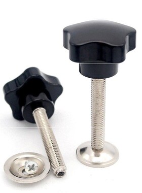 5PCS Hand-tightening Screw M8/M10 Torx Internal Thread Clamp