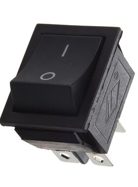 AC 250V 16A 4 Pin ON/OFF I/O 2 Position DPST Snap in Boat Ro