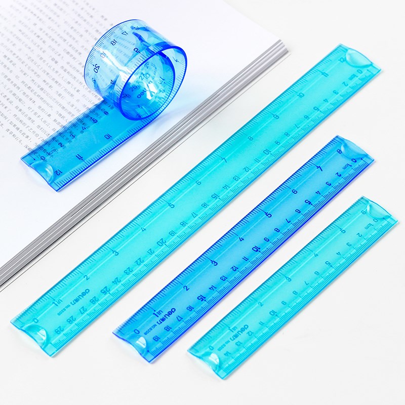 soft Ruler 15cm/20cm/30cm ruler primary school students stat