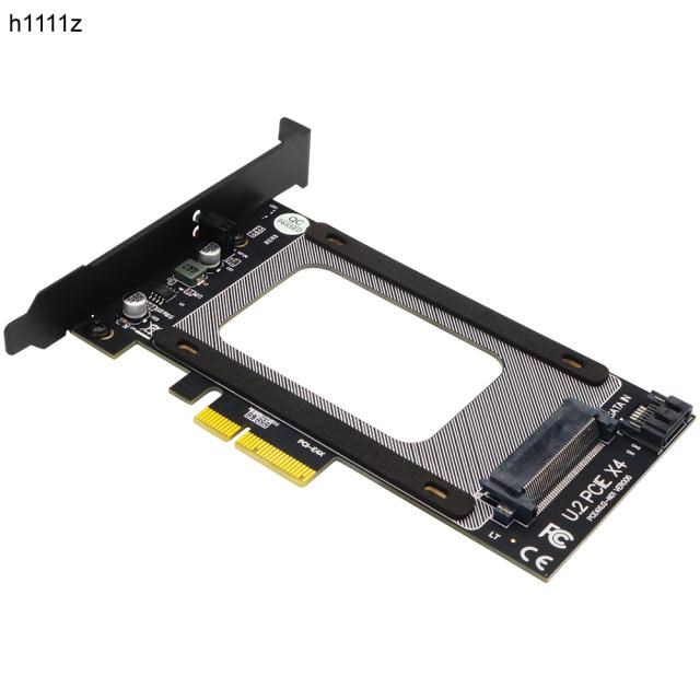 U2 to PCI E Adapter Card Riser PCI Express 3.0 4X U.2 SFF-86