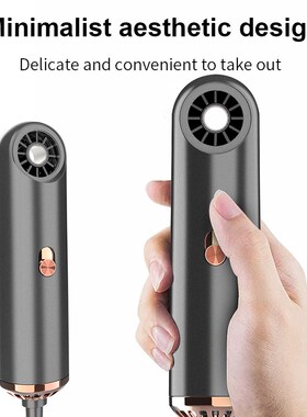 Portable Mini Leafless Hair Dryer Temperature Control Hairdr