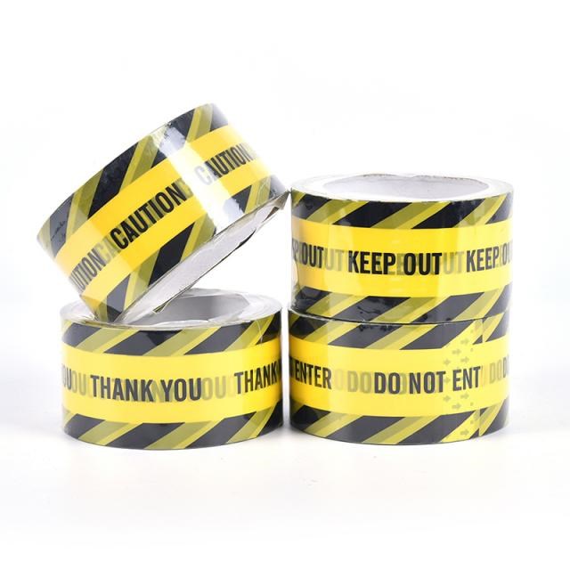 1Roll DIY School Warning Tape Danger Caution Barrier Remind