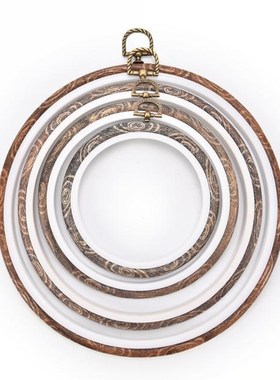 12-21cm DIY Embroidery Hoops Frame Set Bamboo Wooden Embroid