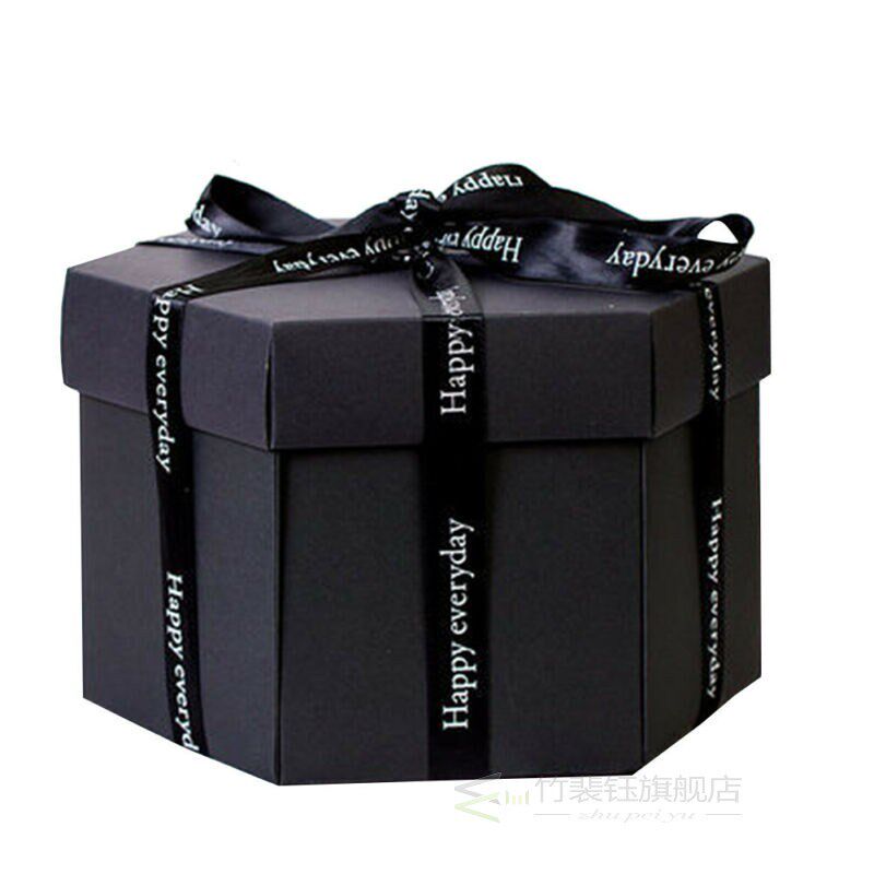 surprise explosion couple box love memory diy photo album an