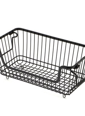 Home Stacking Wire Market Basket Stand Fruit Produce Storage