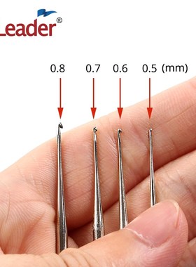 4PCS Crochet Hooks For Dreadlocks Plastic Soft Handles Croch