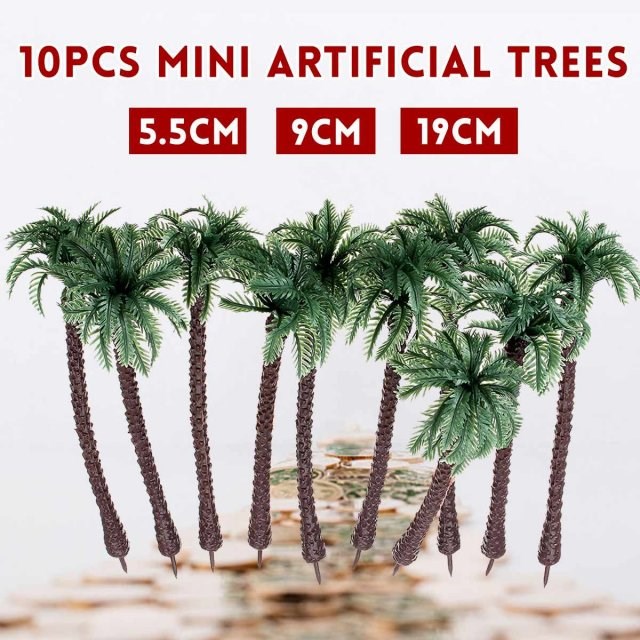 10pcs diy decor mini landscape bonsai craft miniature plants
