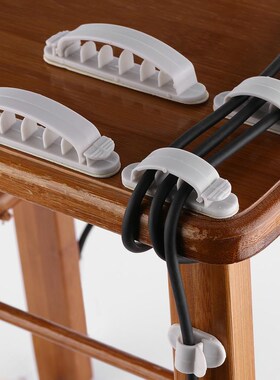 10pcs Cable Winder Earphone Cable Organizer Desktop Wire Sto