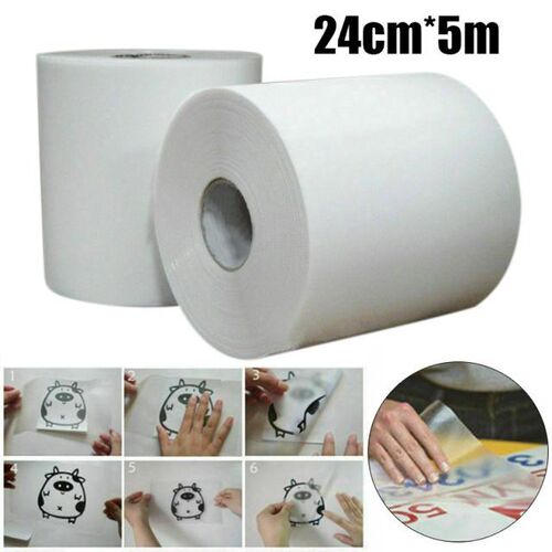 5m/Roll Clear Application Tape Vinyl Application Sticky Deca