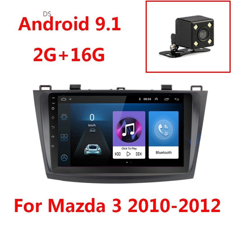 9 inch Android 9.1 Car Multimedia Video Player 2G+32G  Mazda