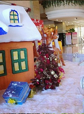 Handmade White Fake Snow Creative Artificial Winter Instant