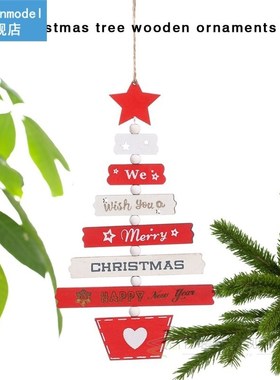 Christmas Letters Decorative Ornaments Christmas Tree Pendan