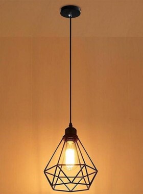 Metal Ceiling Lights Retro Dinning Room Bedroom HangLamp Met