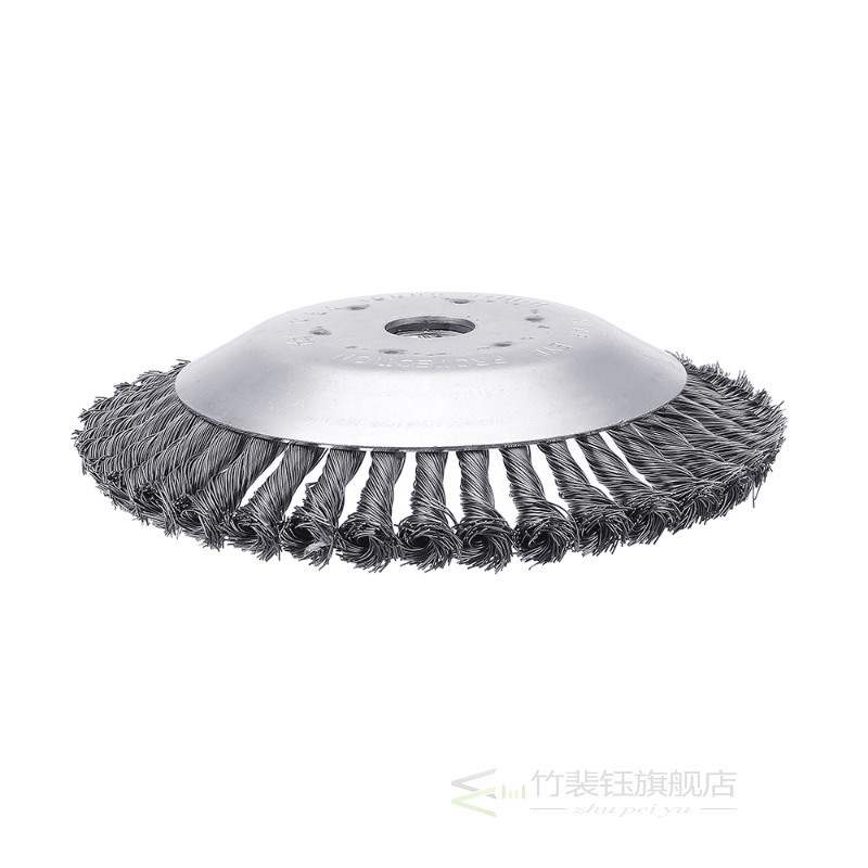 Garden Weed Cutter Steel Wire Brush Break-proof Rounded Edge