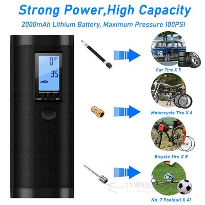 Tyre Inflator Air pump Car Bicycle Tire Pump for mtb Bike M