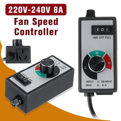 220V-240V 1800W Variable Speed Controller For Fan Router Spe