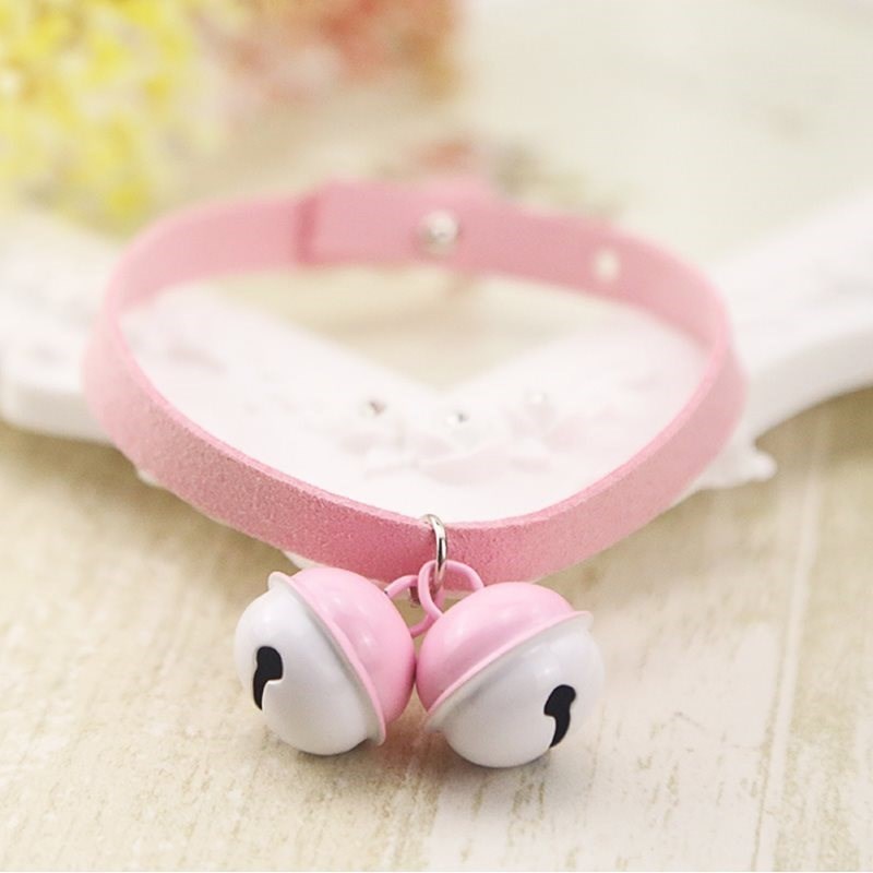 Pet collar dog bell cat teddy dog necklace copper bell small