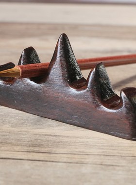 *Chinese Calligraphy Painting Brush Holder Rack Study Treasu