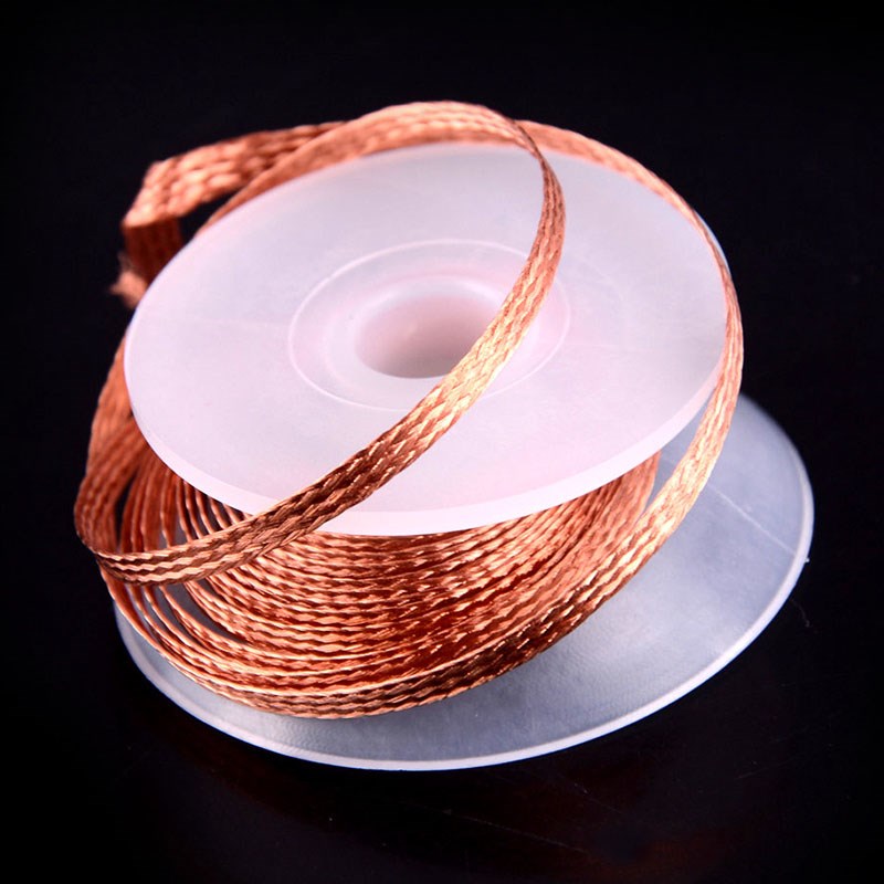 Quality Pure Copper Weave Welding Wire 1PC 3.5mm 2.5mm 2.0mm