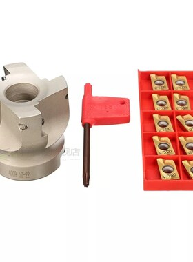 FREE SHIPPING  BAP 400R-50-22-4F indexable face milling cutt