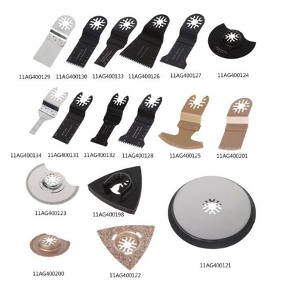 1 pc 45mm Quick Release HCS Black Oscillating Multitool Japa