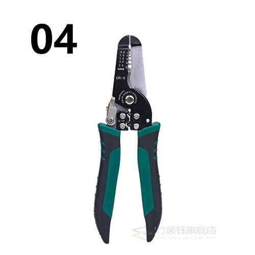 Multifuction Hand Tools Pliers Cable Wire Stripper Cutter Cr