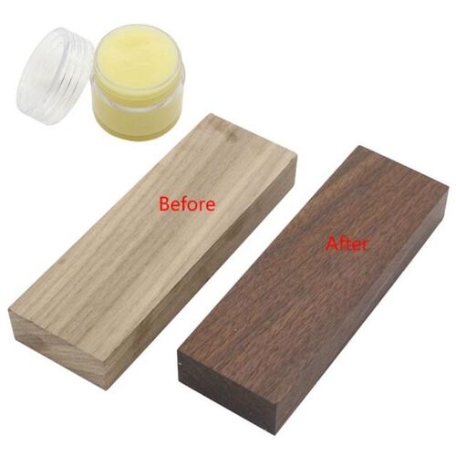 20g Organic Natural Pure Wax Paste Wood Polishing Furniture