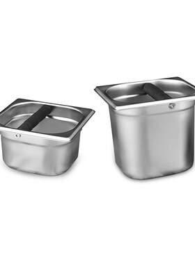 Coffee Residue Knock Box Coffee Grounds Bucket Stainless Ste