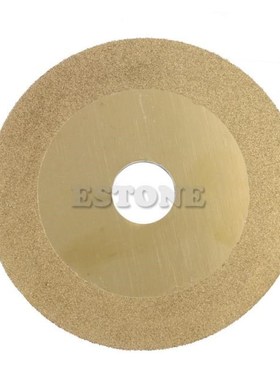 100mm 4'' Diamond Coated Flat Wheel Disc Glass Stone Grindin