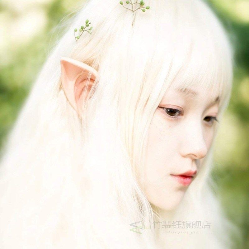 Elf Earphones COS Headphones TWS Elf Ears Earbuds for Kids图片